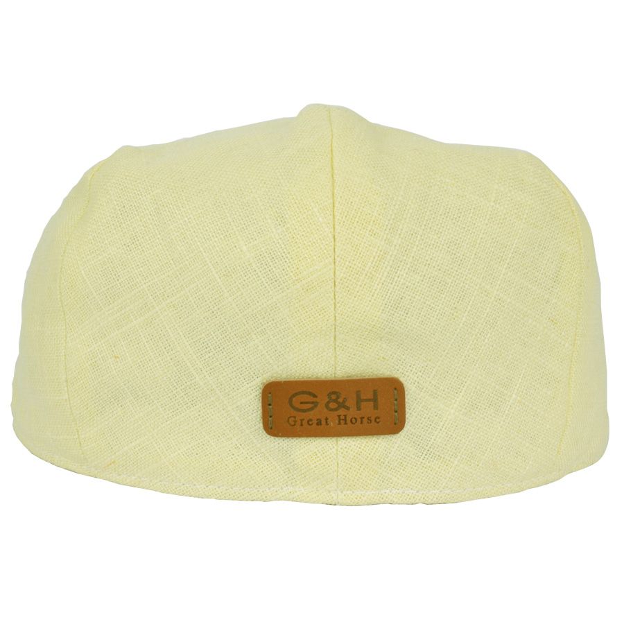 G&H Summer Linen Flat Cap