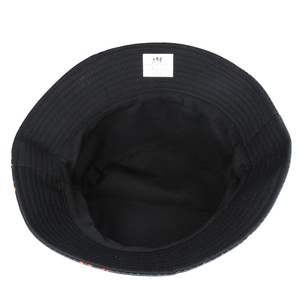 Maz Reversible Paisley Print Pattern Bucket Fisherman Hat