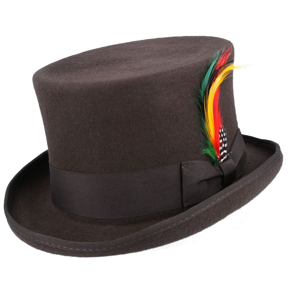 Maz Wool Felt Top Hat – Maz London Official