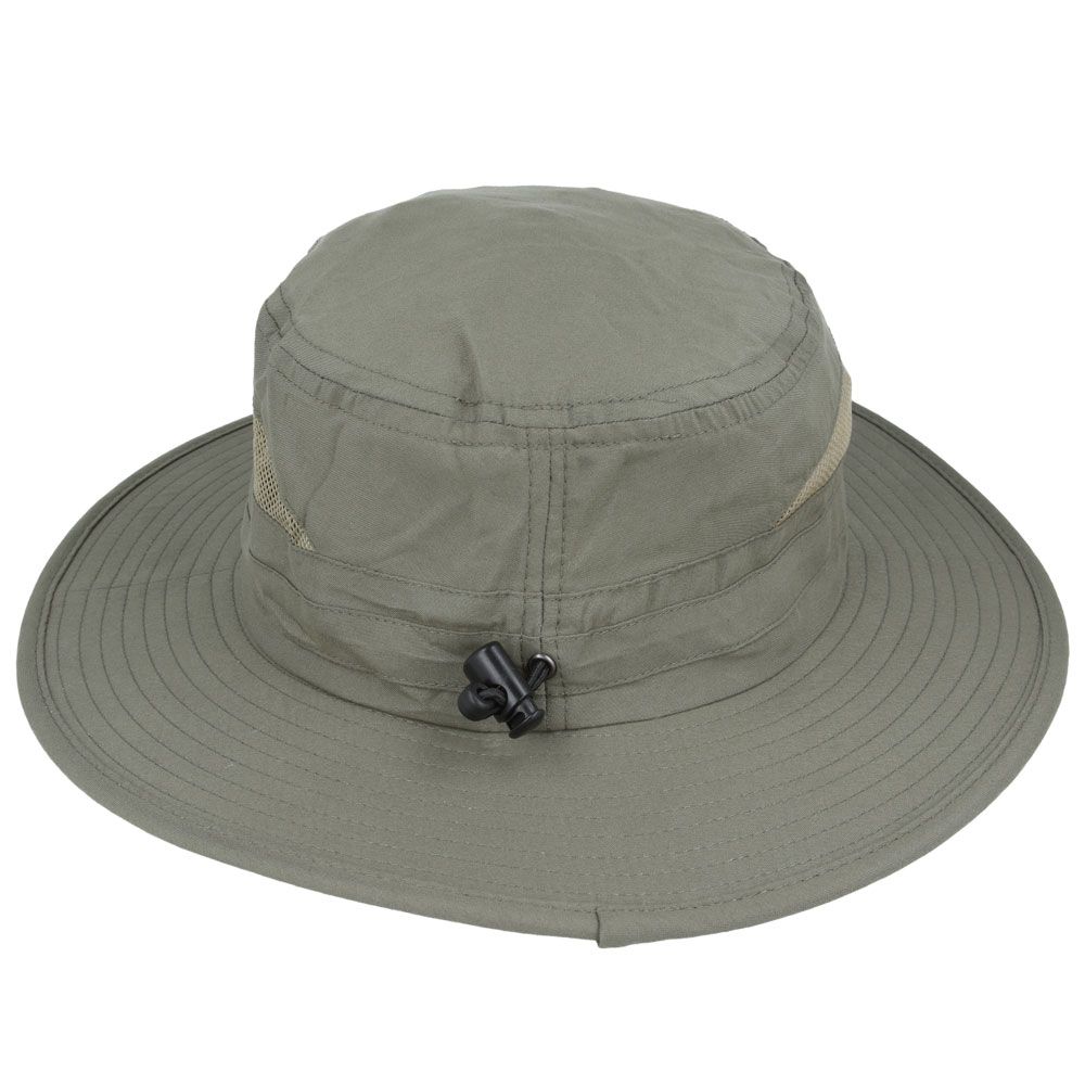 Carbon212 Safari Lightweight Wide Brim Mesh Bucket Hat