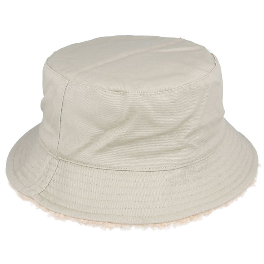 Carbon212 Reversible Fluffy Faux Fur Bucket Hat