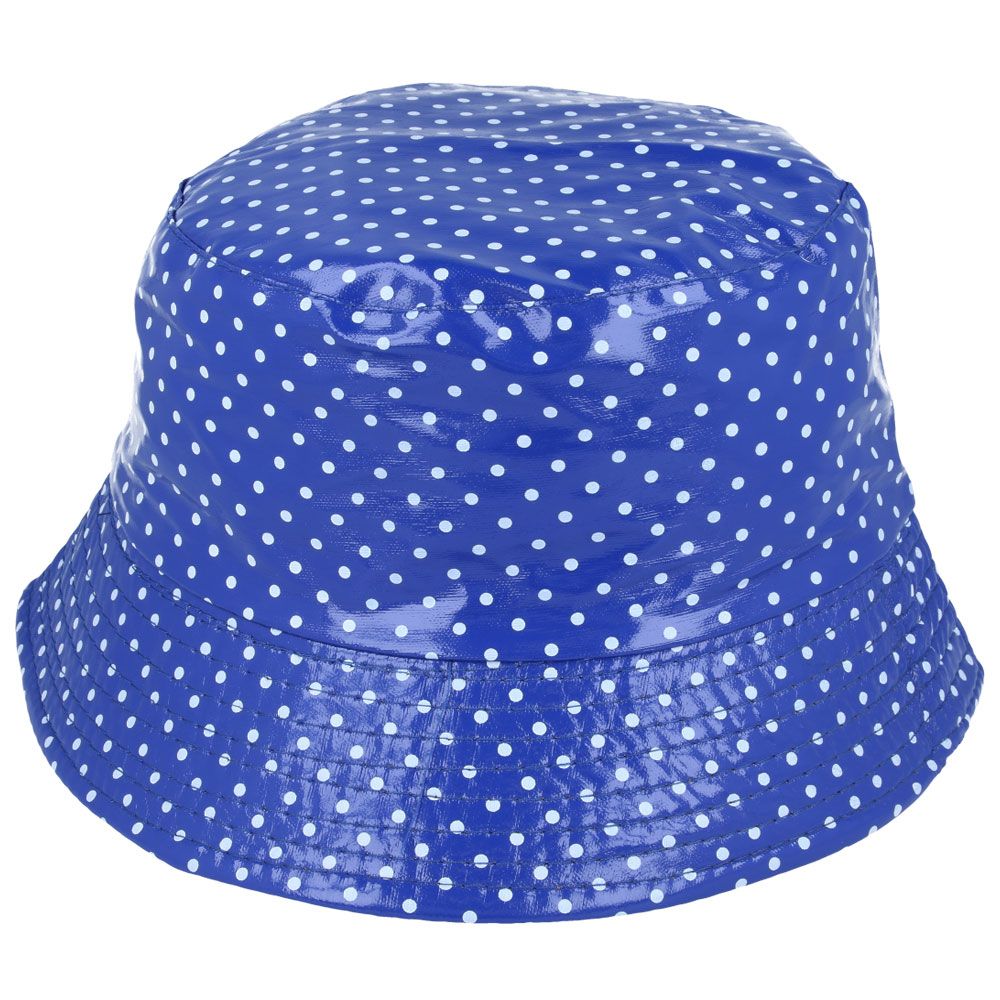 Maz Reversible Waterproof Polka Dot Fisherman Bucket Hat