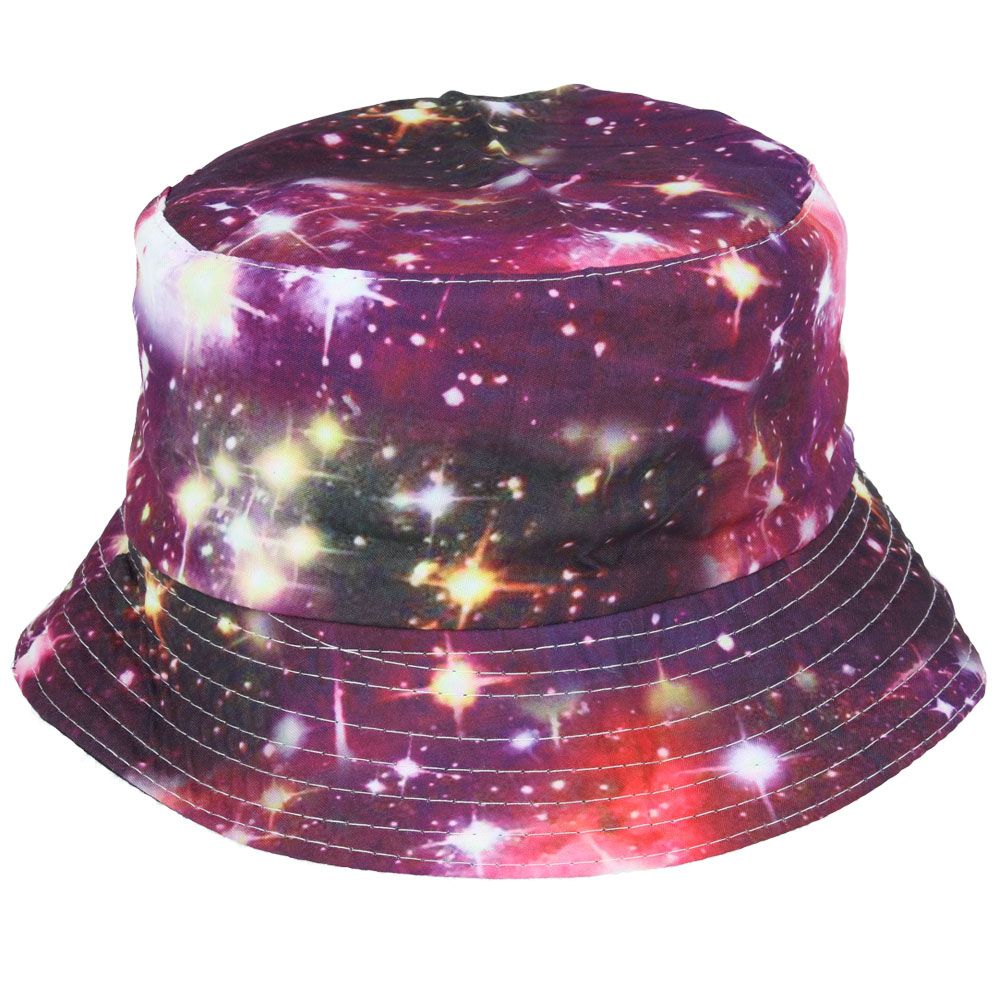 Maz Reversible Galaxy Print Fisherman Bucket Hat