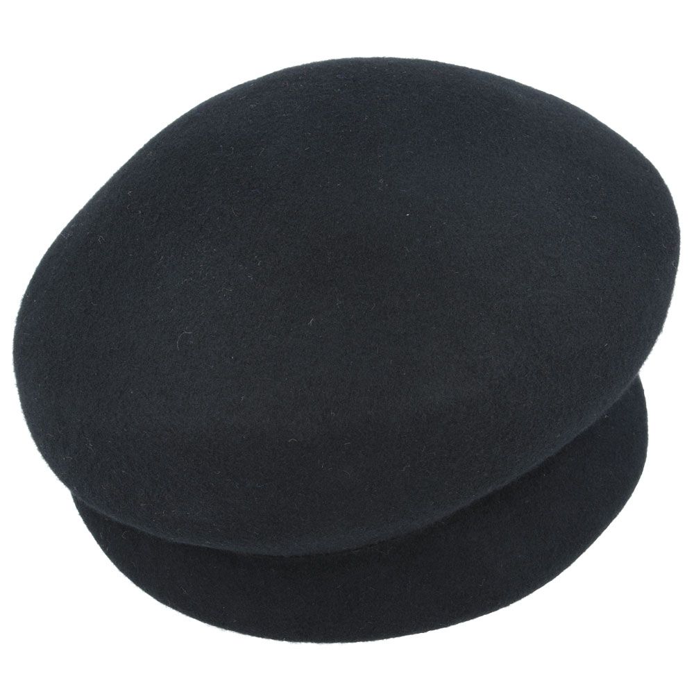Maz Chic Vintage Wool Cloche Hat With Peak