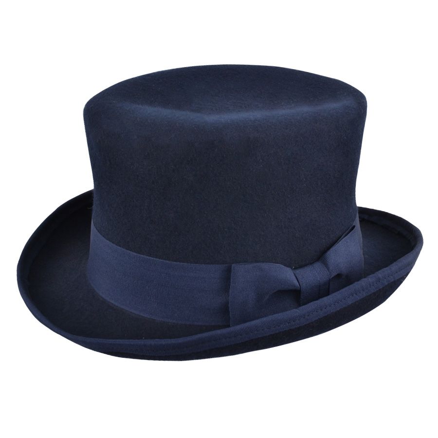 Maz Wool Felt Soft Crushable Top Hat