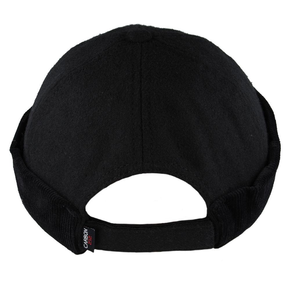Carbon212 Wool Rolled Cuff Retro Fashion Brimless Docker Hats