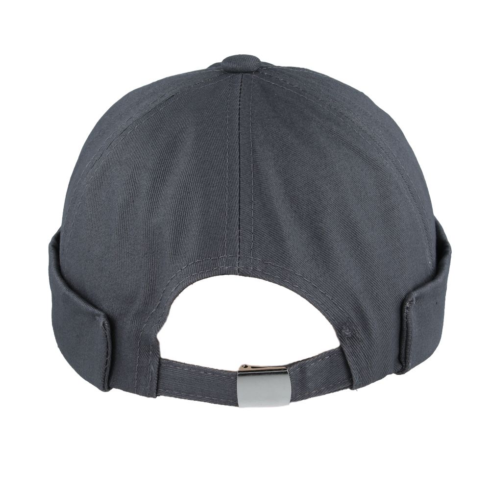 Maz Cotton Docker Rolled Cuff Retro Fashion Brimless Hat