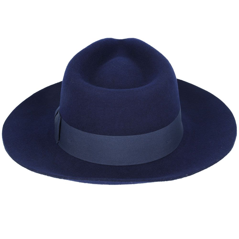 Gladwin Bond Grace Snap-Brim Wool Fedora Hat