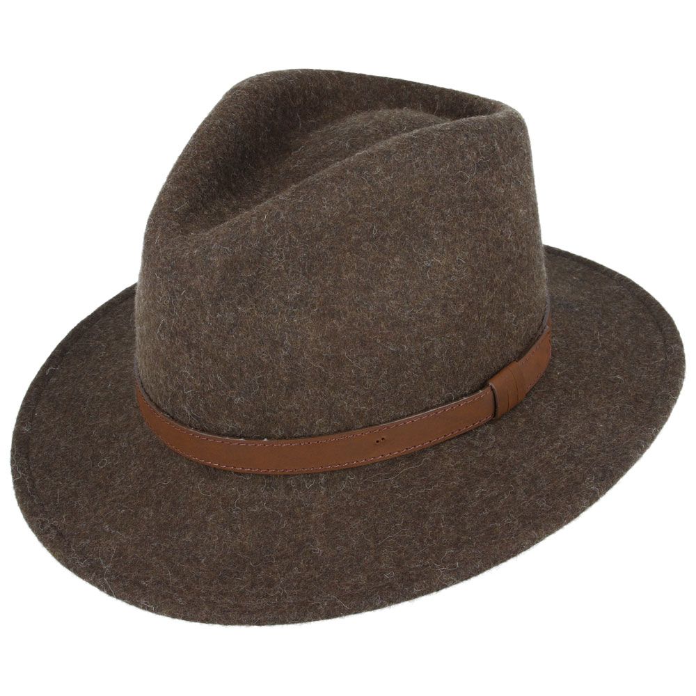 Maz Wool Felt Fedora Hat