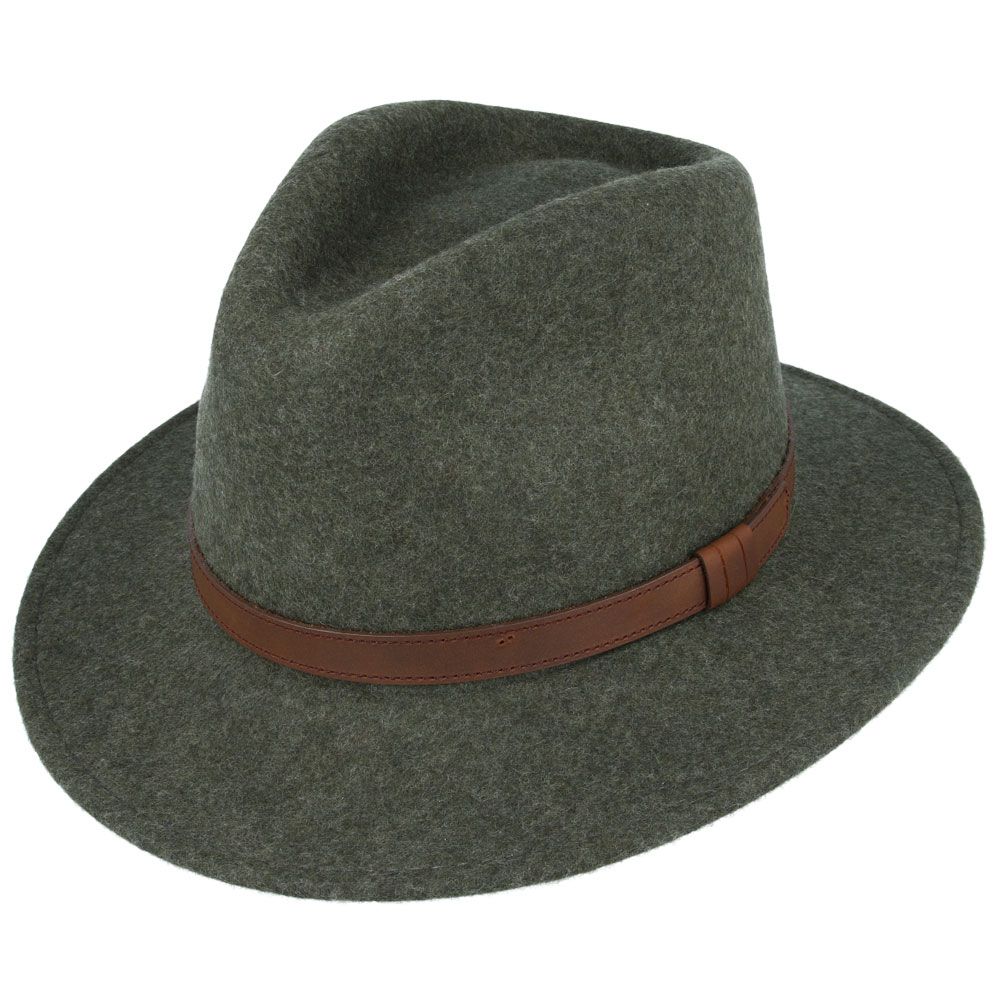 Maz Wool Felt Fedora Hat