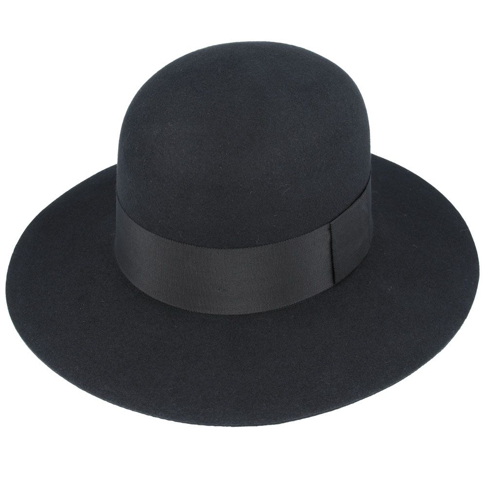 Maz Bolero Wide Brim Round Crown Wool Hat