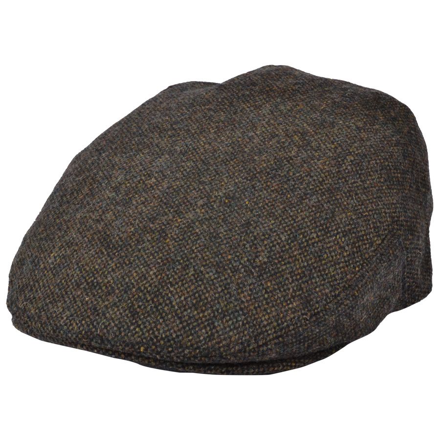 G&H Classic Wool Tweed Flat Cap