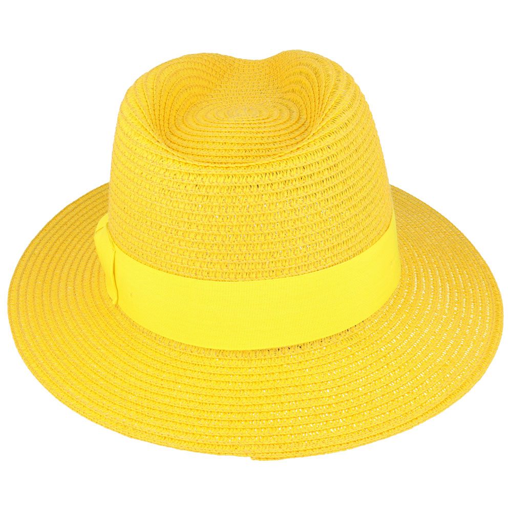 Maz Summer Paper Straw Fedora Hat
